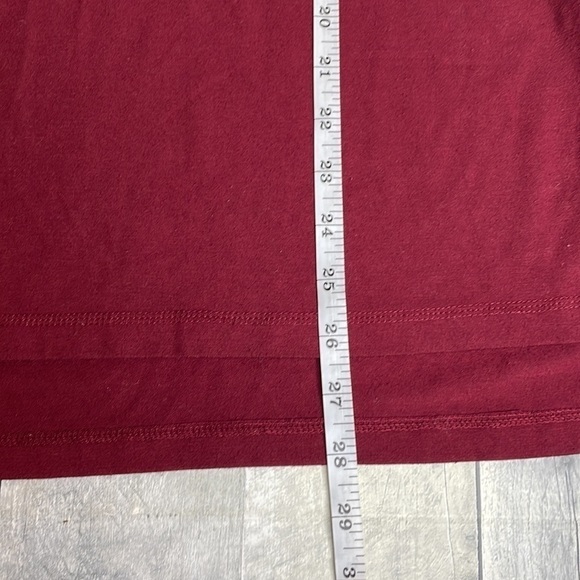 STATE of Mine maroon long sleeve tee with gold lettering. Thankful. Size‎ medium - Picture 7 of 9